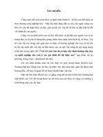 Vai trò của cha mẹ trong việc định hướng bậc học và nghề nghiệp cho con ở các gia đình đô thị hiện nay