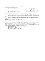 đề thi toán 8 học kì 2