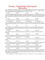 13 thi online   PP giải bài tập về phản ứng tách hidrocacbon 