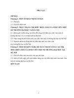 Tìm hiểu thị hiếu điện ảnh của sinh viên một số trường đại học tại hà nội