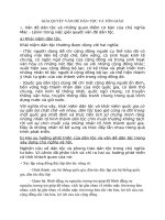 GIẢI QUYẾT vấn đề dân tộc VÀ tôn GIÁO