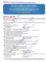 500 CAU HOI  LY  THUYET p1 vật lý thầy đỗ ngọc hà