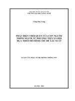 Phát hiện thói quen của con người nhóm người từ phương tiện xã hội dựa theo mô hình chủ đề xác suất 