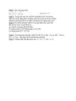 toán 8 học kì 2 2013