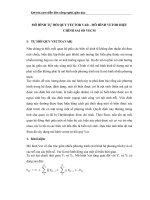 MÔ HÌNH tự hồi QUY VECTOR VAR   mô HÌNH VETOR HIỆU CHỈNH SAI số VECM 