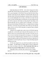 MỘT số GIẢI PHÁP NHẰM NÂNG CAO HIỆU QUẢ CHO VAY tại NH VPBANK NGHỆ AN 