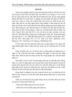 Đồ Án Thiết Kế Phân Xưởng Trích Ly Dầu Nhờn Bằng Dung Môi Phenol