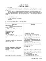 Giáo án luyện từ và câu cả năm lớp 5