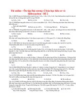 21 thi online   ôn tập đại cương về hóa học hữu cơ và hiđrocacbon   đề 2 