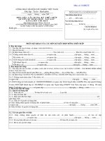 Don yeu cau dang ky GGDB theo thong tu 05