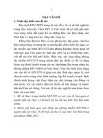 thực trạng nhiễm HIV/STI và các yếu tố liên quan ở người dân tộc Dao 15-49 tuổi tại ba xã của tỉnh Yên Bái