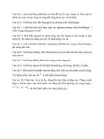 đề cương ôn tập lý thuyết cơ lượng tử 1 