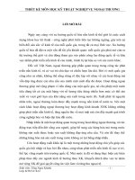 phương án xuất khẩu trà atiso của công ty TNHH vĩnh tiến 