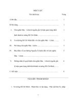 BÀI tập CUỐI kỳ môn tư TƯỞNG hồ CHÍ MINH phân tích nguồn gốc lý luận quan trọng nhất hình thành tư tưởng Hồ Chí Minh