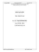 bài tập lớn môn kinh tế vĩ mô   đại học hàng hải nhóm 1 