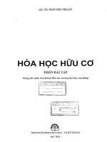 Bài tập HÓA HỌC HỮU CƠ  Ngô Thị Thuận