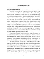 Nghiên cứu mối quan hệ liên kết trong sản xuất và tiêu thụ khoai tây của các hộ nông dân trên dịa bàn xã việt hùng, huyện quế võ, tỉnh bắc ninh