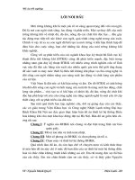 Đồ án thiết kế hệ thống điều hoà không khí cho một khu học đường đặt tại Hà Nội