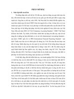 Sự hòa hợp giữa kế toán việt nam và quốc tế trong việc lập và trình bày báo cáo tài chính hợp nhất từ chuẩn mực đến thực tiễn 