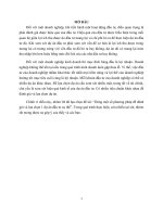 Dùng một số phương pháp để đánh giá và lựa chọn 1 dự án đầu tư cụ thể