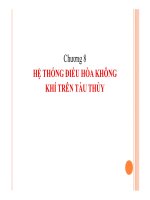 HỆTHỐNG ĐIỀU HÒA KHÔNG KHÍ TRÊN TÀU THỦY