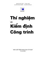 Thí nghiệm và kiểm định chất lượng công trình