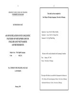 An investigation into linguistic features of metaphor uses in english and vietnamese advertisements