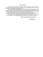 Đồ án thiết kế hệ thống sấy lại lá thuốc lá