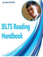 Reading handbook by xuan phi IELTS