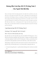 Hướng dẫn cách học IELTS writing task 2 cho người mới bắt đầu