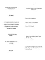 An investigation into the syntactic and semantic features idioms containing words denoting kitchen utensils in english and vietnamese 