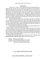 Tổ chức và cơ giới hoá hàng thép  cuộn theo chiều xuất