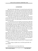 Tổ chức và cơ giới hoá xếp dỡ hàng quặng apatít tại cảng hải phòng