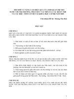 ĐỔI MỚI VÀ NÂNG CAO HIỆU QUẢ CỦA MỐI QUAN HỆ NHÀ NƯỚC VỚI THỊ TRƯỜNG, PHÁT HUY VAI TRÒ CỦA CÁC ĐOÀN THỂ VÀ CÁC HỘI : TÓM TẮT ĐỀ TÀI KHOA HỌC CẤP BỘ NĂM 2005