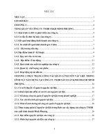 Công tác quản lý nguyên vật liệu trong lĩnh vực xây dựng tại công ty TNHH sản xuất kinh doanh minh phượng 