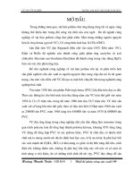 Thiết kế phân xưởng sản xuất Viny Clorua đi từ axetylen và HCl, năng suất 40.000 tấn/năm