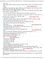 ly thuyet hoa hoc on thi THPT quoc gia