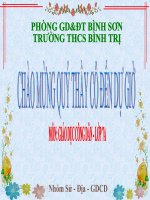 GIAO AN TICH HOP_Xay dung gia dinh van hoa