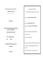 An investigation into idioms and proverbs relatung to children in english and vietnamese