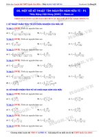 05 mot so ki thuat tim nguyen ham huu ti p1 pros(2016) 