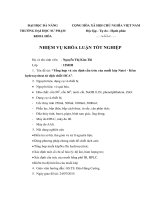 Tổng hợp và xác định cấu trúc của muối kép Natri  Kẽm hydroxycitrat từ dịch chiết HCA