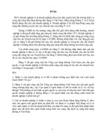 Doanh nghiệp A là doanh nghiệp nhà nước độc quyền trên thị trường dịch vụ  cung cấp xăng dầu hang không dân dụng ở Việt Nam. Hãng hang không Y và Z là hai  khách hàng chủ yếu của doanh nghiệp A. Doanh nghiệp A ký kết hợp đồng cung cấp  xăng dầu thường xuy