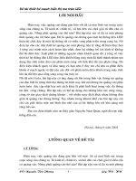 Đề tài thiết kế mạch hiển thị ma trận LED