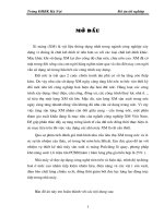 Thiết kế nhà máy sản xuất xi măng Poóclăng lò quay, phương pháp khô năng suất 1,6 triệu tấn PCB30/năm