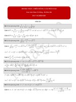 tài liệu phương trình ôn thi đại học