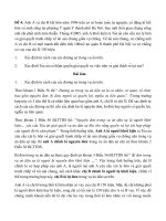 6 bài tập cá nhân tố tụng dân sự