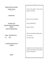 A discourse analysis of reading passages in english textbooks currently used in vietnamese high schools