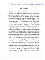 PHÂN TÍCH CHIẾN lược XUẤT KHẨU HÀNG dệt MAY của VIỆT NAM THỜI GIAN QUA và một số đề XUẤT TRONG THỜI GIAN tới 