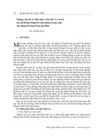 Những vấn đề về kiến thức, tâm thế và vai trò của hệ thống truyền thông đại chúng trong công cuộc vận động kế hoạch hóa gia đình   vũ tuấn huy