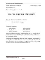 BÁO cáo THỰC tập NHÀ máy dầu NHỜN và NHỰA ĐƯỜNG THƯỢNG lý 